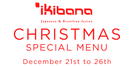 ikibana christmas menu