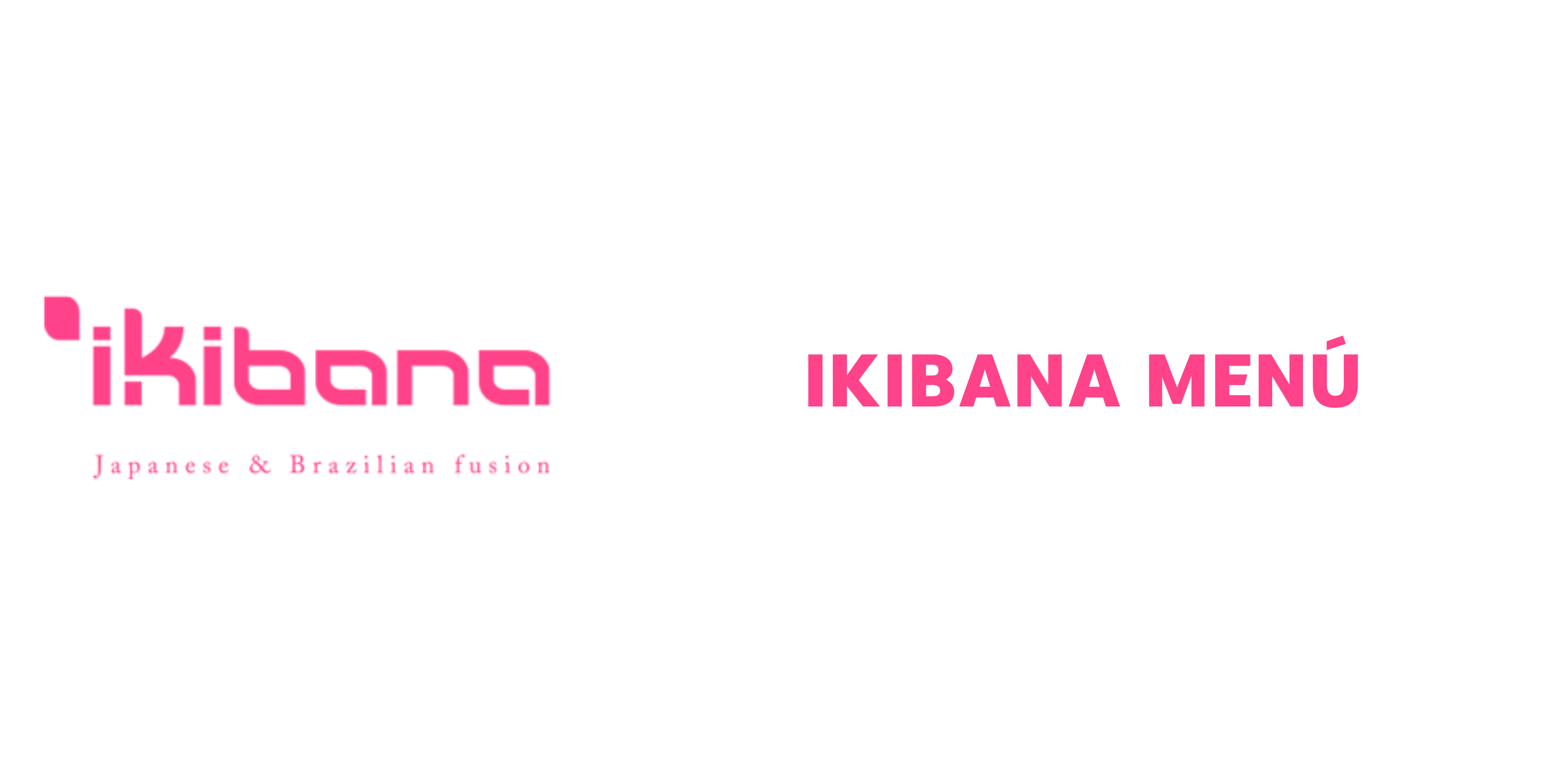 ikibana menú