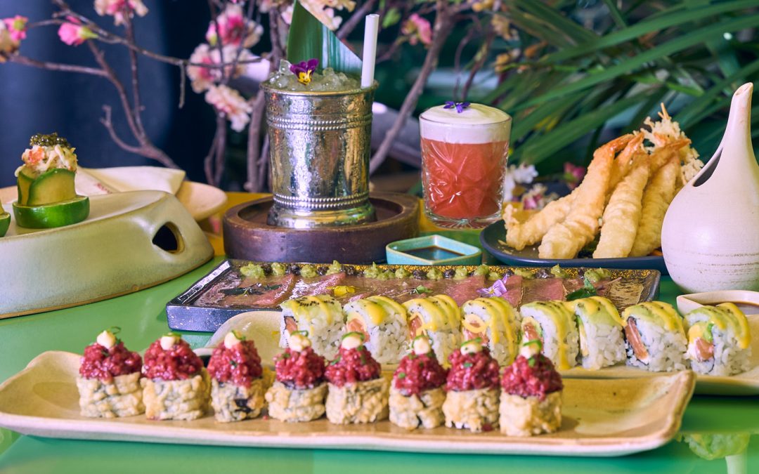 Bebidas para acompañar con sushi